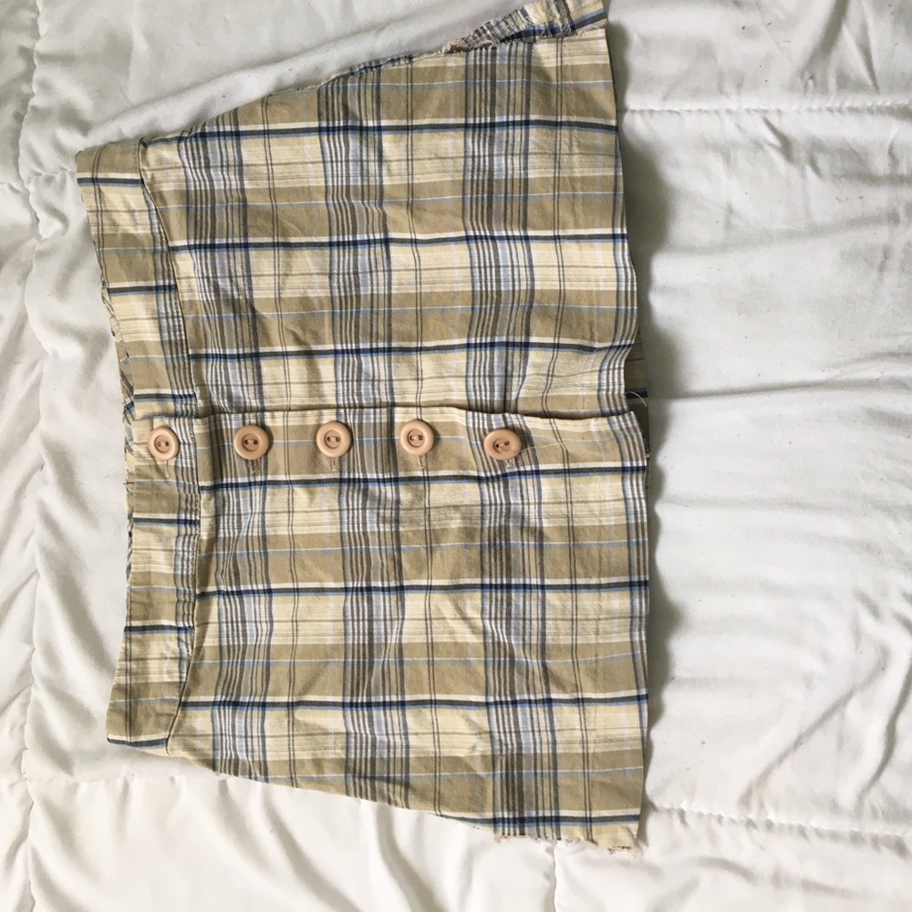 Plaid skirt